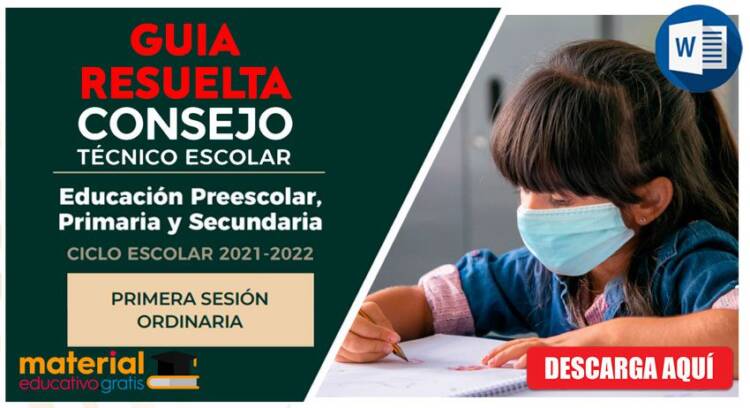GUIA RESUELTA CONSEJO TECNICO ESCOLAR OCTUBRE 2021