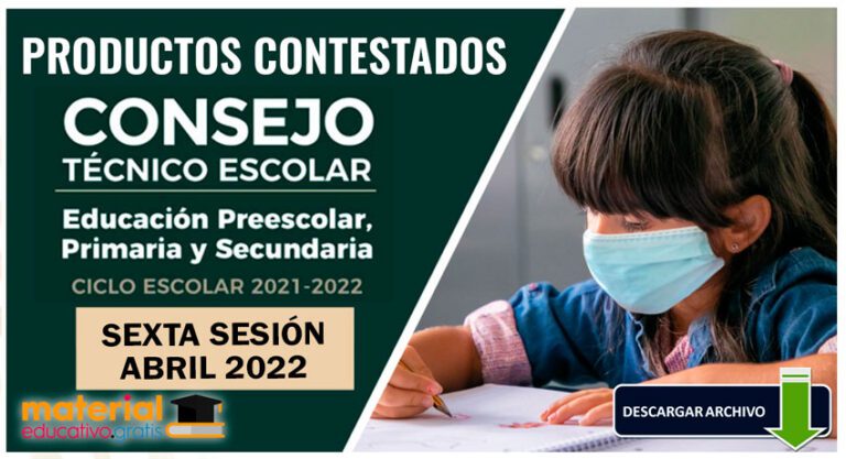 ️PRODUCTOS CONTESTADOS CTE 6ta SESIÓN 29 ABRIL 2022🔥