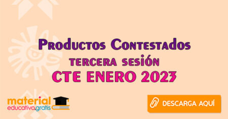 Productos Contestados tercera sesion CTE ENERO 2023