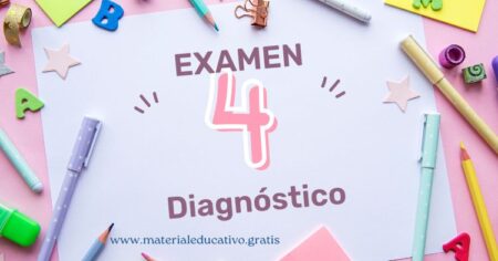 Examen de Diagnóstico 4° grado
