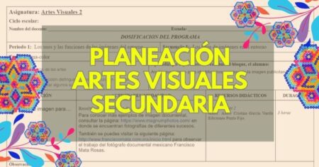 PLANEACIÓN ARTES VISUALES SECUNDARIA