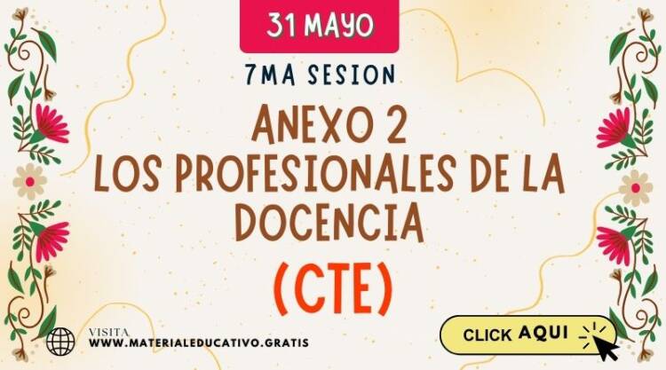 ANEXO 2. LOS PROFESIONALES DE LA DOCENCIA DEL CONSEJO TECNICO ESCOLAR SEPTIMA SESION ORDINARIA MAYO 2024