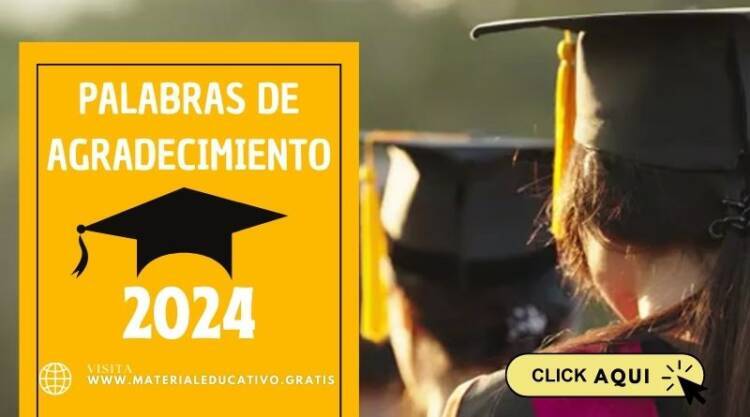 DESCARGAR PALABRAS DE AGRADECIMIENTO EDITABLE EN WORD 2024