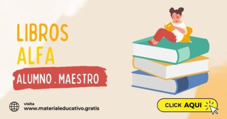 LIBROS ALFA MAESTRO Y ALUMNO