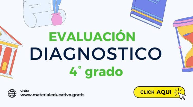 EVALUACIÓN de DIAGNÓSTICA CUARTO GRADO 2024-2025