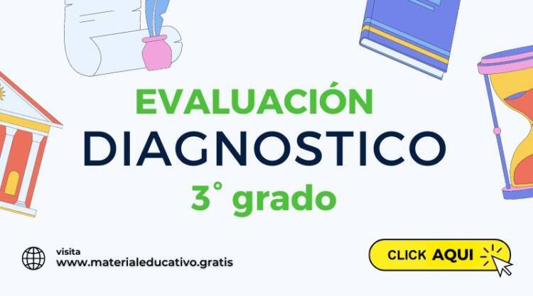 EVALUACIÓN de DIAGNÓSTICA TERCER GRADO 2024-2025
