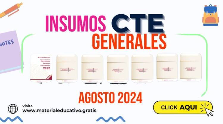 INSUMOS GENERALES CTE FASE INTENSIVA AGOSTO 2024