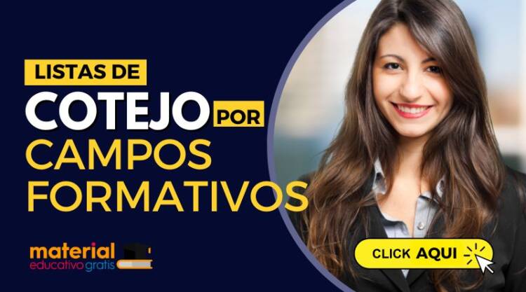 LISTAS DE COTEJO POR CAMPOS FORMATIVOS