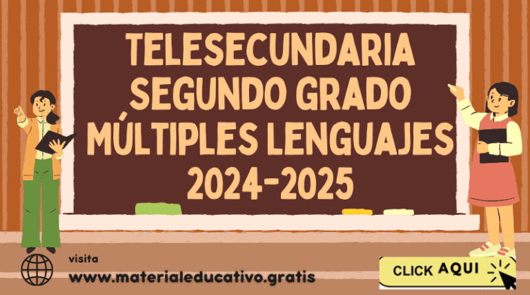 Libro De Español Telesecundaria Segundo Grado materialeducativo.gratis