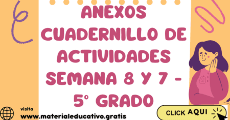 Primaria Cuadernillo de actividades Anexos Semana 14 y 15