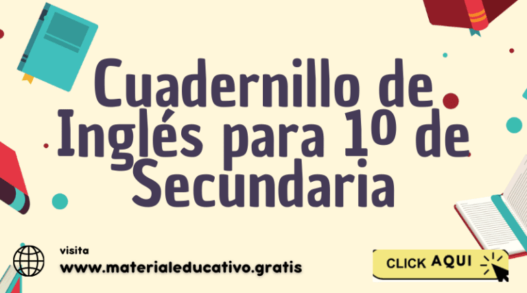 Cuadernillo de Inglés para 1º de Secundaria