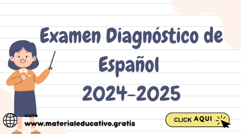 Examen Diagnostico De Español Para Extranjeros