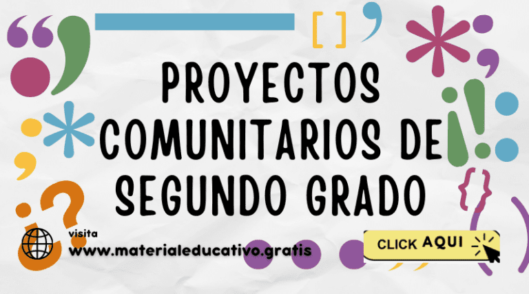 Proyectos Comunitarios de Segundo grado