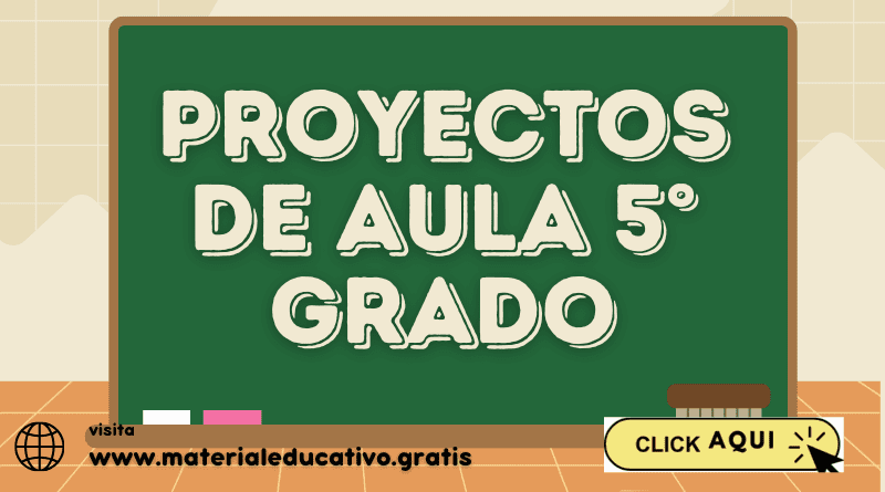 Proyectos de Aula 5° grado