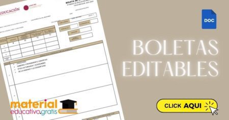 BOLETAS EDITABLES PARA LLENAR EN WORD