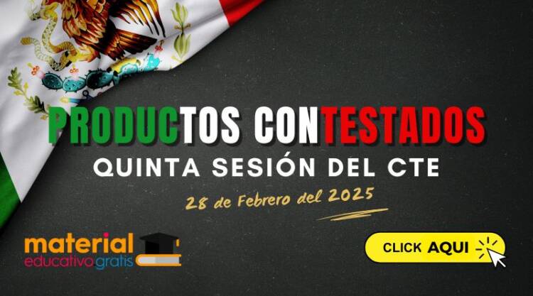 PRODUCTOS CONTESTADOS QUINTA SESION DEL CTE 28 FEBRERO 2025