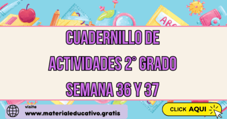 Cuadernillo de actividades para 2° grado – Semanas 20 y 21