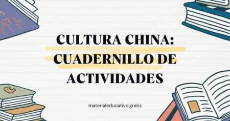 CULTURA CHINA: CUADERNILLO DE ACTIVIDADES