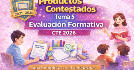 Productos Contestados Tema 5 Evaluación Formativa CTE 2026
