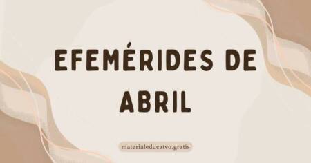 EFEMÉRIDES DE ABRIL