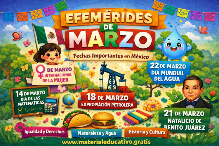 efemérides de marzo para imprimir