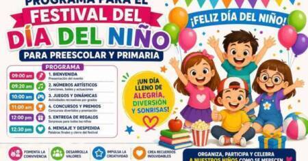 programa dia del niño preescolar primaria