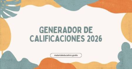 GENERADOR DE CALIFICACIONES 2026