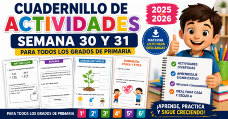 actividades primaria todos los grados semana 30