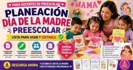 planeacion dia madre preescolar mexico