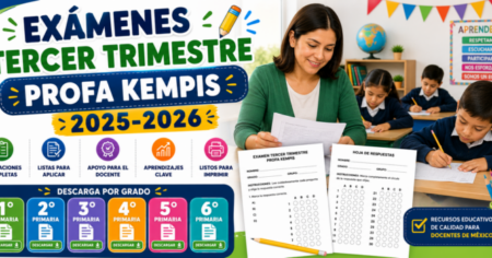 EXÁMENES TERCER TRIMESTRE PROFA KEMPIS