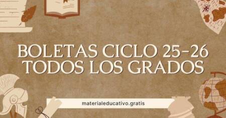 BOLETAS CICLO 25-26 TODOS LOS GRADOS