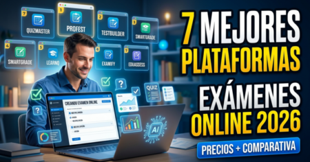 7 Mejores Plataformas para Crear Exámenes en Línea 2026