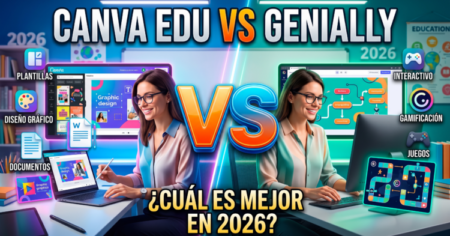 Canva Edu vs Genially en 2026: diferencias, ventajas y cuál elegir